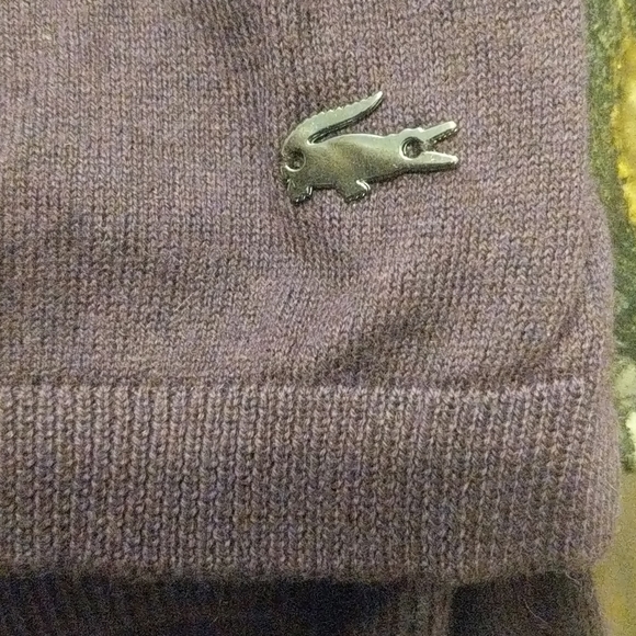 BNWOT Lacoste cashmere blend scarf/shawl - Picture 2 of 3